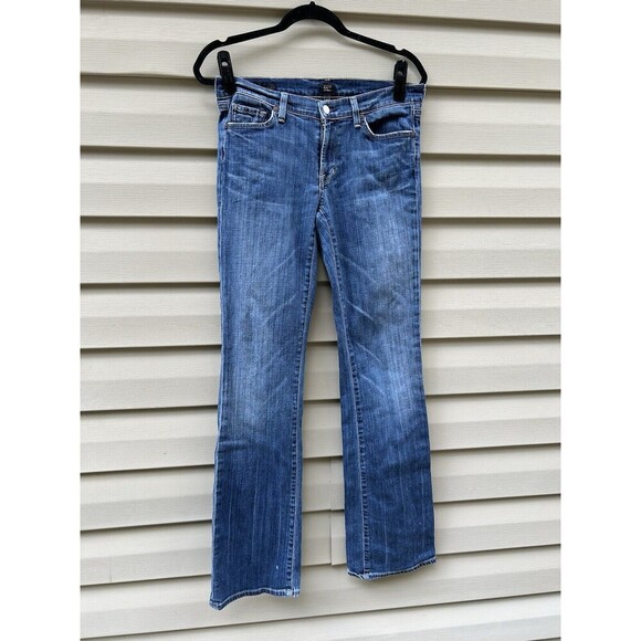 VTG Citizens of Humanity Jeans Womens 29 Amber Stretch High Rise Bootcut Dark - Picture 1 of 12